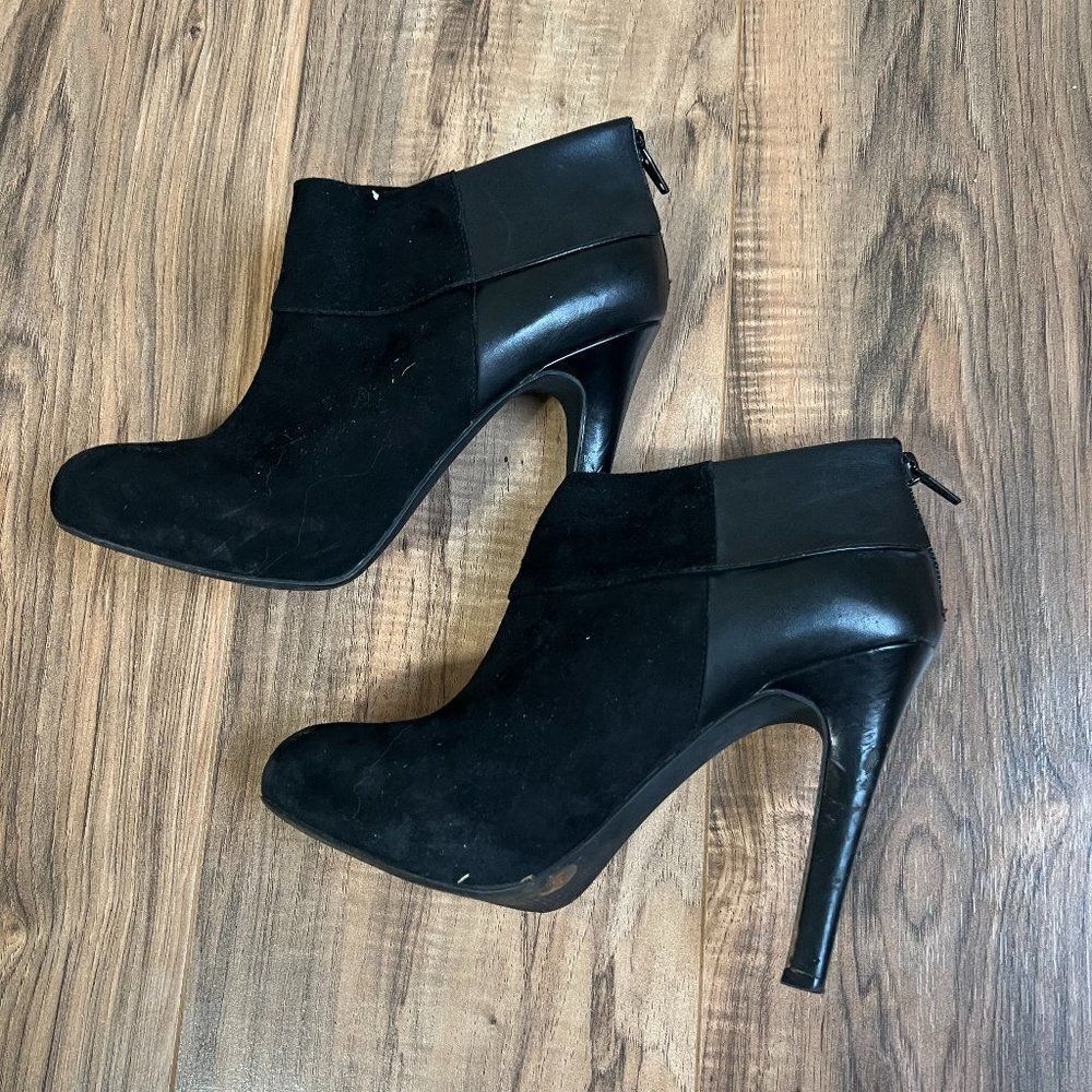 Jessica‎ Simpson black heeled boots 7.5